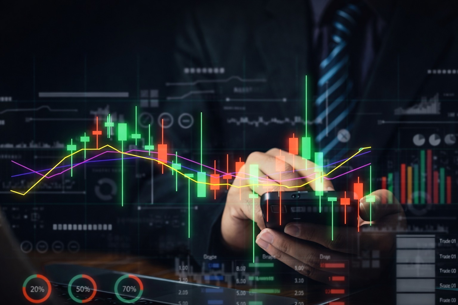 Trading Platform Background